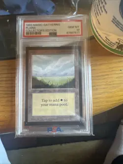 PSA 10 1993 Magic: the Gathering Plains CE MtG WOTC - Image 1