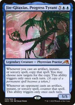 MTG Foil - Jin-Gitaxias, Progress Tyrant - 59 / NM / English - Image 1