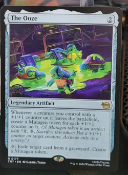 The Ooze (Foil) - 0177 - TMT Teenage Mutant Ninja Turtles TMNT - MTG - NM/M - Image 1