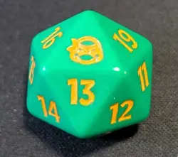 MTG, Teenage Mutant Ninja Turtles, Spindown D20 Die - Image 1