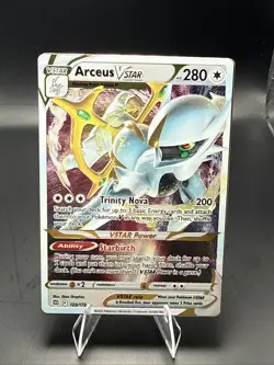 Pokemon Arceus Vstar - 123/172 - Metal - Gamestop Exclusive Promo NM, English - Image 1