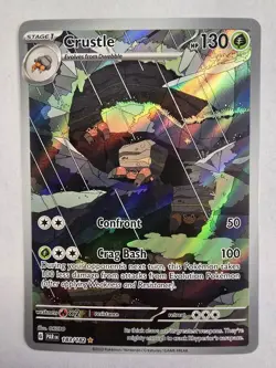 Pokemon TCG Crustle 183/182 Paradox Rift Secret Rare Alt Art NM/M Condition - Image 1