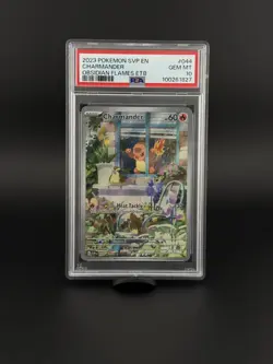 2023 Pokemon Charmander Obsidian Flames Elite Trainer Box Promo #044 PSA 10 - Image 1