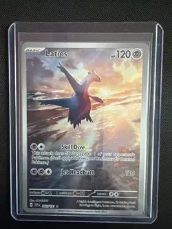 Pokemon TCG Latios 203/191 S&V Surging Sparks Mint Full Art - Image 1