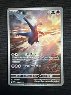 Pokemon TCG Latios 203/191 S&V Surging Sparks Mint Full Art - Image 2