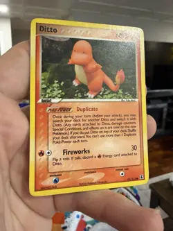 Ditto (Charmander) - 61/113 Delta Species Common Pokemon TCG MP - Image 3