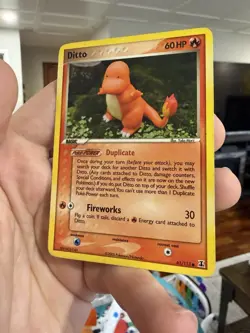 Ditto (Charmander) - 61/113 Delta Species Common Pokemon TCG MP - Image 4