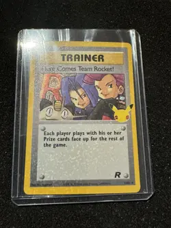 Pokemon Celebrations 25th 15/82 Here Comes Team Rocket! Holo Rare - Image 4