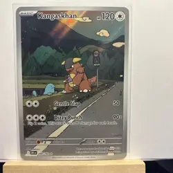 Pokemon Kangaskhan TCG 204/182 Destined Rivals Illustration Rare Holo - Image 2