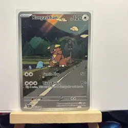 Pokemon Kangaskhan TCG 204/182 Destined Rivals Illustration Rare Holo - Image 3