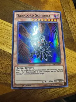 Darklord Superbia DESO-EN039 1st Edition Super Rare PL + BONUS - Image 1
