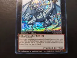 Yugioh - Legendary Dragon of White WSUP-EN051 Secret Rare 1st Edition Promo - Image 3