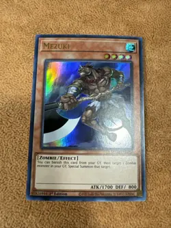 🔥 YUGIOH Mezuki MAMA-EN050 ULTRA RARE HOLOFOIL 1ST EDITION NM - Image 1