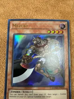 🔥 YUGIOH Mezuki MAMA-EN050 ULTRA RARE HOLOFOIL 1ST EDITION NM - Image 2