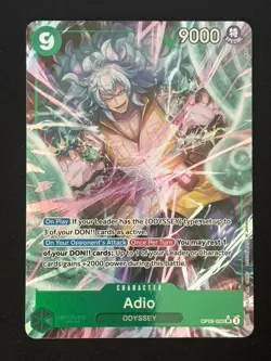 Adio (OP09-023) (Parallel) - Emperors in the New World (OP09) - One Piece - Image 1
