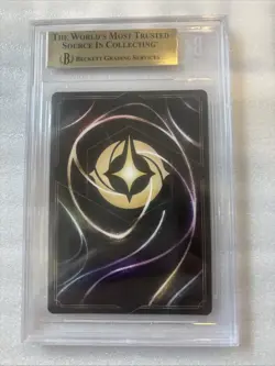 2023 DISNEY LORCANA RISE OF THE FLOODBORN 208 MADAM MIM - PURPLE DRAGON BGS 9.5 - Image 2
