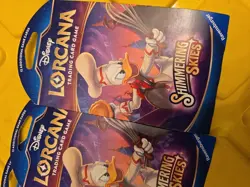 Disney Lorcana TCG - Shimmering Skies Sleeved Booster Packs, Lot of 10 New - Image 2