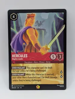 Disney Lorcana Hercules - Mighty Leader 118/204 Whispers in the Well NONFOIL - Image 1