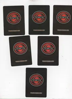 Lot #0808. 6 Chaotic Creature cards all Overworld Rare's. - Image 2