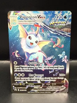 Pokemon Vaporeon VMAX SWSH182 SWSH: Sword & Shield Promo Cards Holo - Image 1