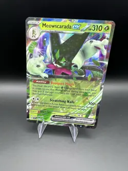 Meowscarada ex 033 Sv: Scarlet & Violet Promo Cards Holo - Image 2