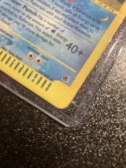 Poliwrath Expedition Holo Rare Pokemon TCG Card 24/165 2002 - Image 4