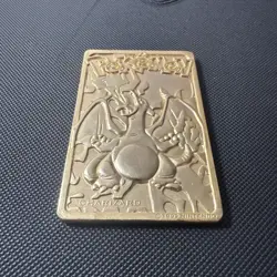 Pokemon 23K Gold Plated Trading Card | #6 Charizard | Burger King Edition - Image 2