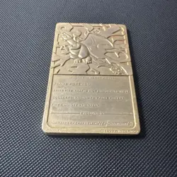Pokemon 23K Gold Plated Trading Card | #6 Charizard | Burger King Edition - Image 4