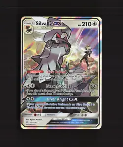 Silvally GX 184/236 Cosmic Eclipse Ultra Rare Holo Pokemon Card LP+ - Image 1