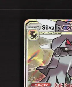 Silvally GX 184/236 Cosmic Eclipse Ultra Rare Holo Pokemon Card LP+ - Image 3