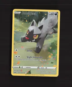 Poochyena GG33/GG70 Crown Zenith Full Art Ultra Rare Holo Pokemon Card LP+ - Image 1
