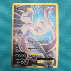 Pokemon TCG Evolutions Mewtwo EX 103/108 Ultra Rare Card - Image 1