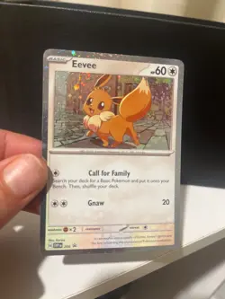 Eevee - 200 SWIRL (Cosmos Holo) SVP200 Sv: Scarlet & Violet Promo Cards Holo - Image 1