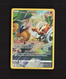 Galarian Zapdos SWSH283 Full Art Black Star Promo Holo Pokemon Card NM - Image 1