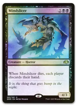 Mindslicer #91 (Foil) (NM) Dominaria Remastered DMR Magic MTG - Image 1