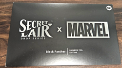 MTG Secret Lair FOIL EDITION Marvel Black Panther Sealed Pack - Image 1