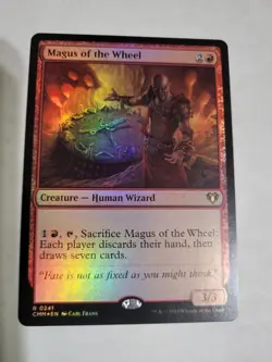 MTG MAGUS OF THE WHEEL FOIL 241 EX-MINT FREE SHIP!!! - Image 1