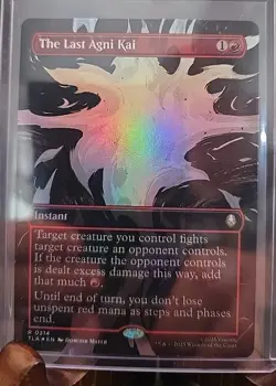 The Last Agni Kai (Borderless) Avatar: The Last Airbender MTG Foil Near Mint - Image 1