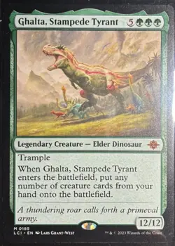 Ghalta, Stampede Tyrant The Lost Caverns of Ixalan Regular - Image 1