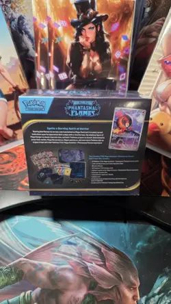 Pokemon Phantasmal Flames ETB Elite Trainer Box Factory Sealed - Image 2
