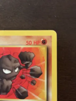 Pokemon TCG Geodude Fossil 1st Edition Basic 50 HP Stone Barrage Common 41/62 - Image 4