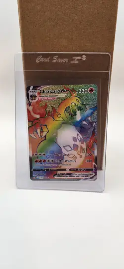 Pokemon Charizard VMAX Secret Rare Full Art Holo 74/73 Champions Path English - Image 1