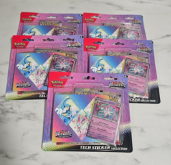 Lot of 5 – Pokemon Prismatic Evolutions Tech Sticker Collection Sylveon | SEALED - Image 1