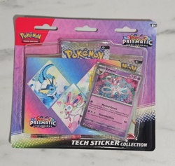 Lot of 5 – Pokemon Prismatic Evolutions Tech Sticker Collection Sylveon | SEALED - Image 2