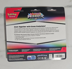 Lot of 5 – Pokemon Prismatic Evolutions Tech Sticker Collection Sylveon | SEALED - Image 3