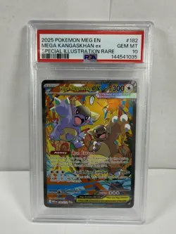 Pokemon Mega Kangaskhan EX Mega Evolution 182/132 PSA 10 Gem Mint - Image 1