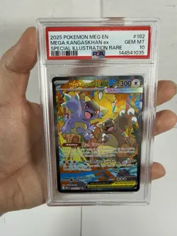 Pokemon Mega Kangaskhan EX Mega Evolution 182/132 PSA 10 Gem Mint - Image 2