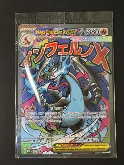 Mega Charizard X EX #023 UPC Black Star Promo Sealed Pokemon TCG NM - Image 1