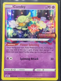Comfey SWSH242 (Prerelease Promo) Lightly Played Pokemon TCG - Image 1