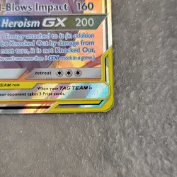 Pokemon Marshadow & Machamp GX TAG TEAM 82/214 Unbroken Bonds Holo Ultra Rare - Image 2